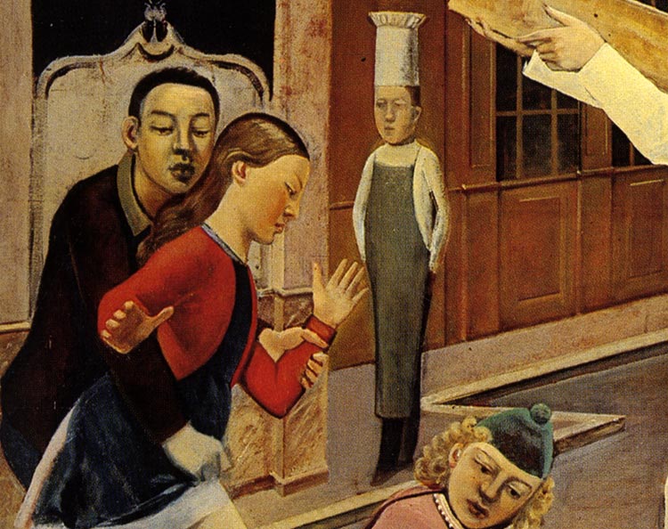 La rue Klossowski Strassenszene Freund Picasso Balthus 1