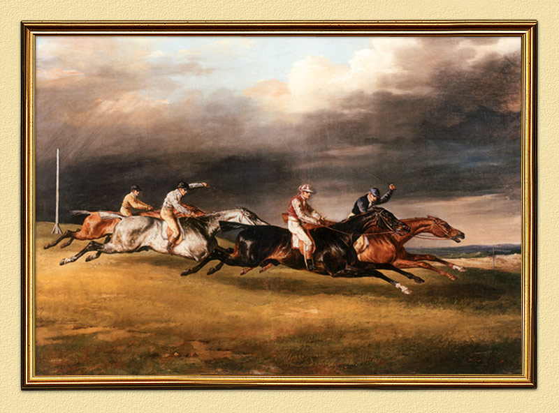 Théodore Géricault DAS DERBY IN EPSOM PFERDERENNEN